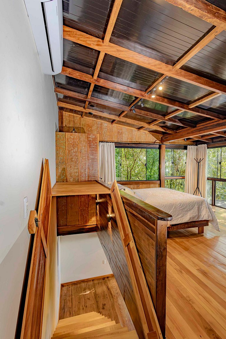 Cabana c/ Varanda, Churrasqueira e Vista