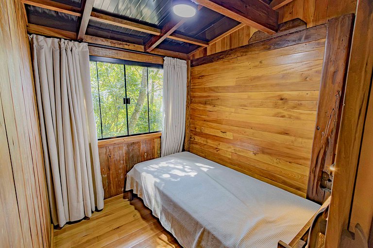 Cabana c/ Varanda, Churrasqueira e Vista Mar